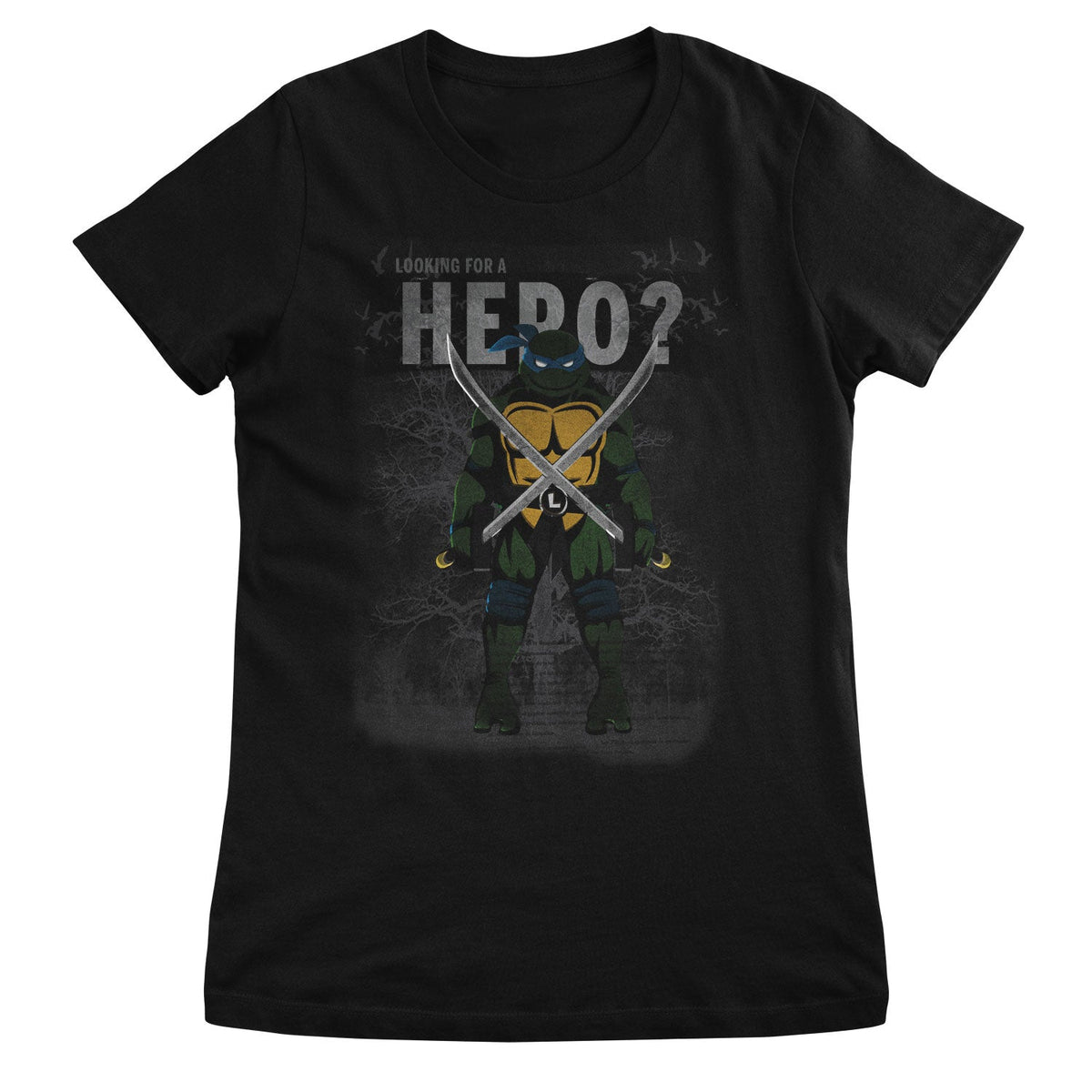 Les Tortues Ninja - TMNT - Looking For A Hero? Girly Tee – T-shirt femme
