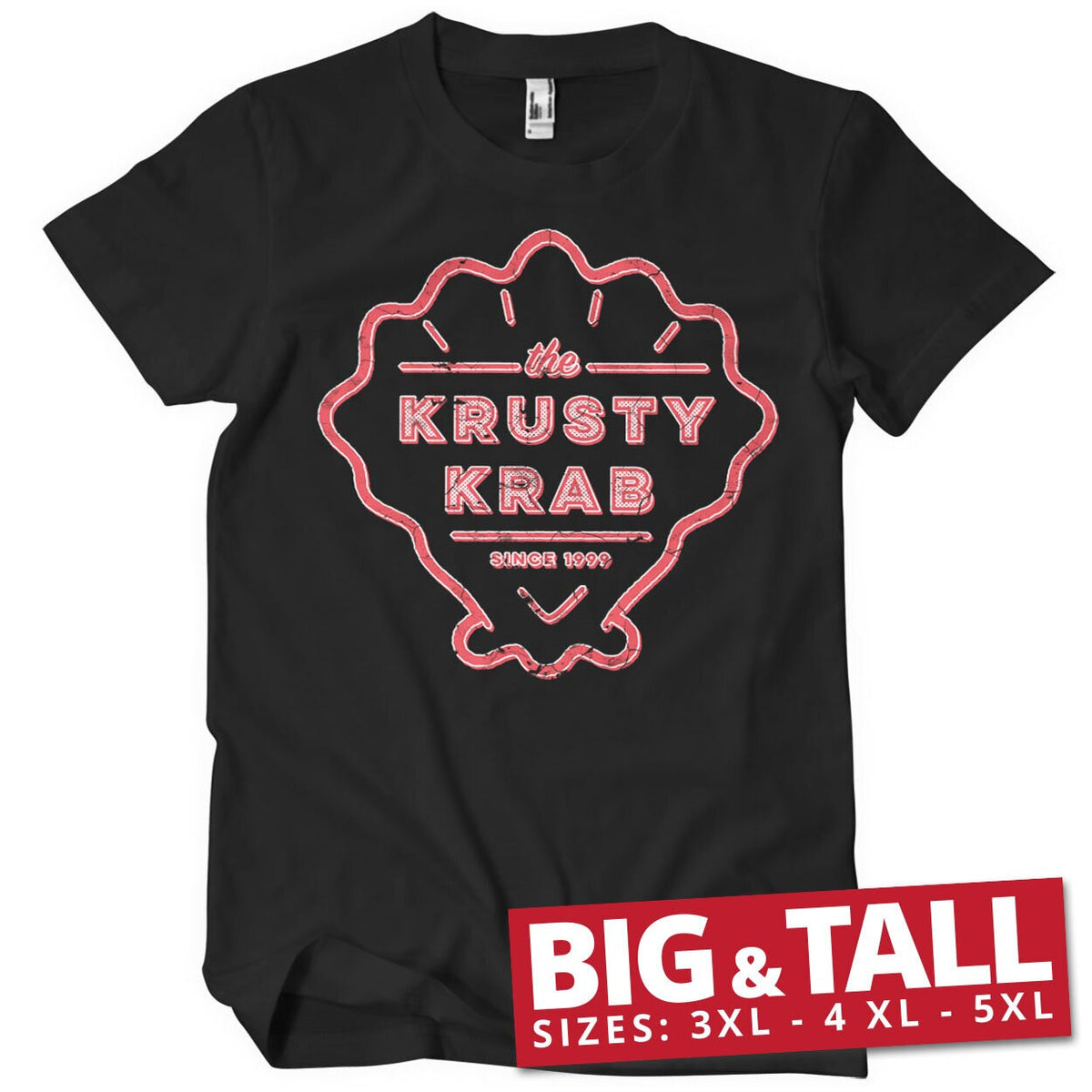 Bob l'éponge - The Krusty Krab Since 1999 Big & Tall T-Shirt – T-shirt grande taille