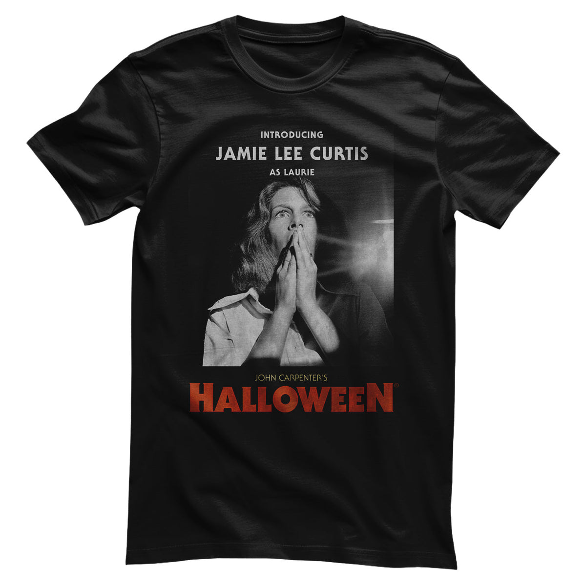 Jamie Lee Curtis In Halloween T-Shirt – T-shirt