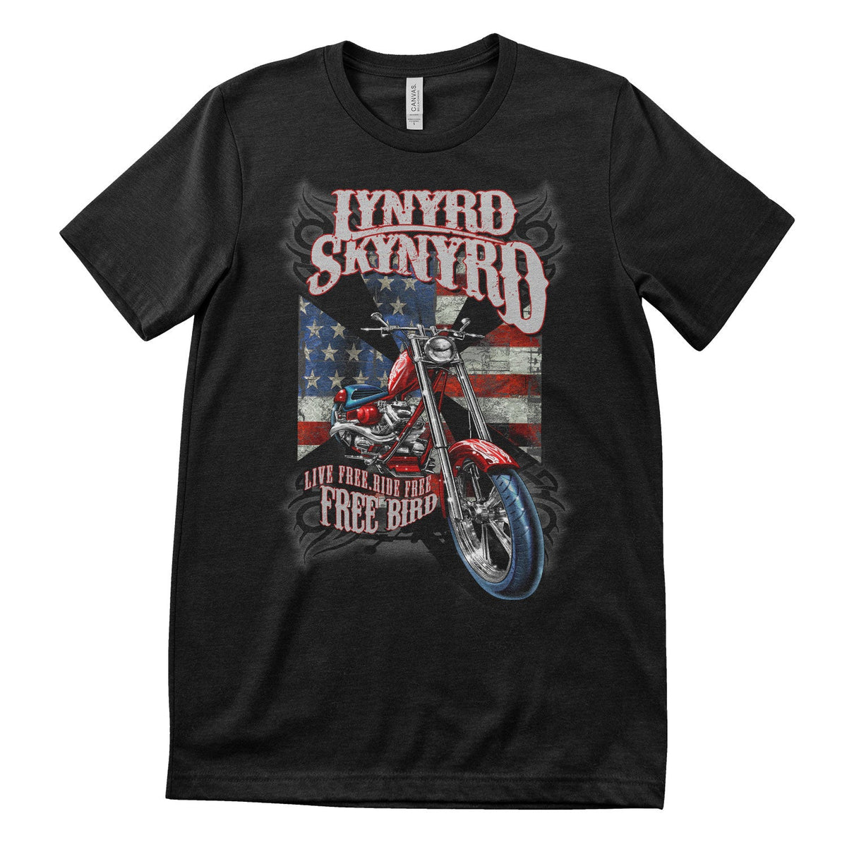 Lynyrd Skynyrd - Live Free T-Shirt – T-shirt