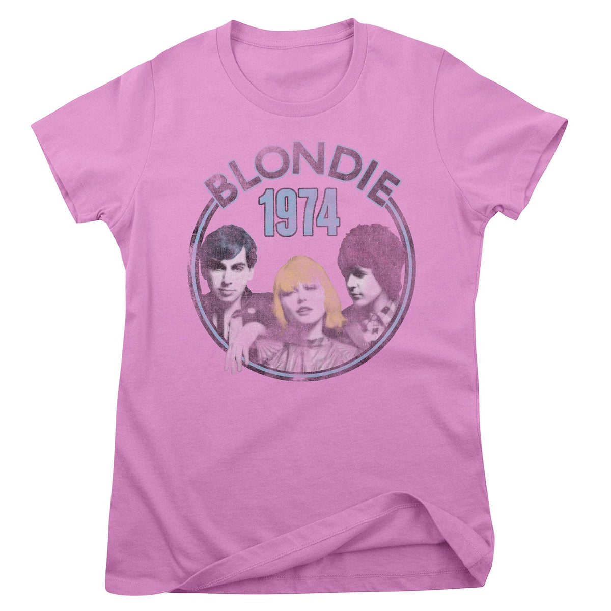 Blondie - Circular 1974 Girly Tee – T-shirt femme