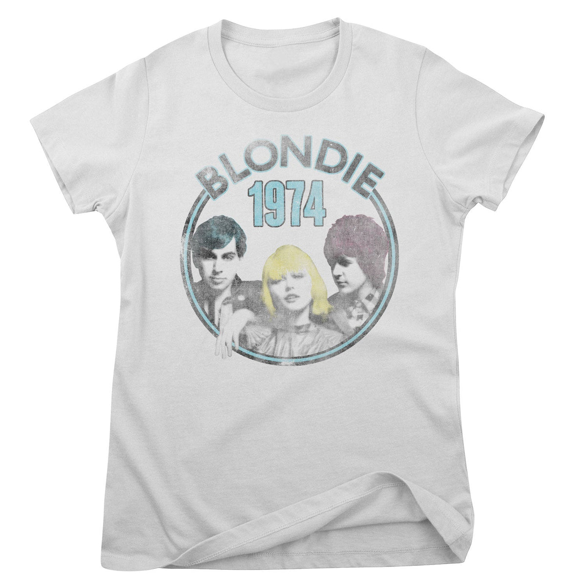 Blondie - Circular 1974 Girly Tee – T-shirt femme