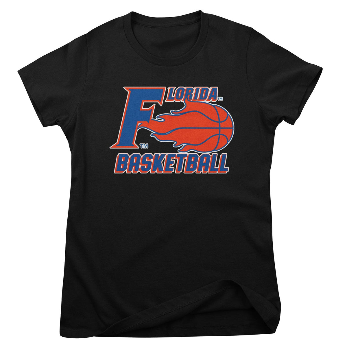 Florida Basketball Flame Girly Tee – T-shirt femme