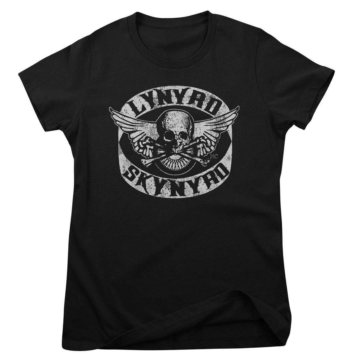Lynyrd Skynyrd Biker Patch Girly Tee – T-shirt femme