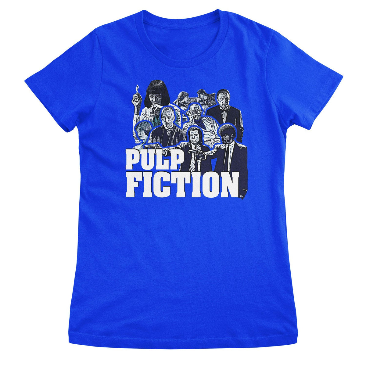Pulp Fiction Characters Girly Tee – T-shirt femme