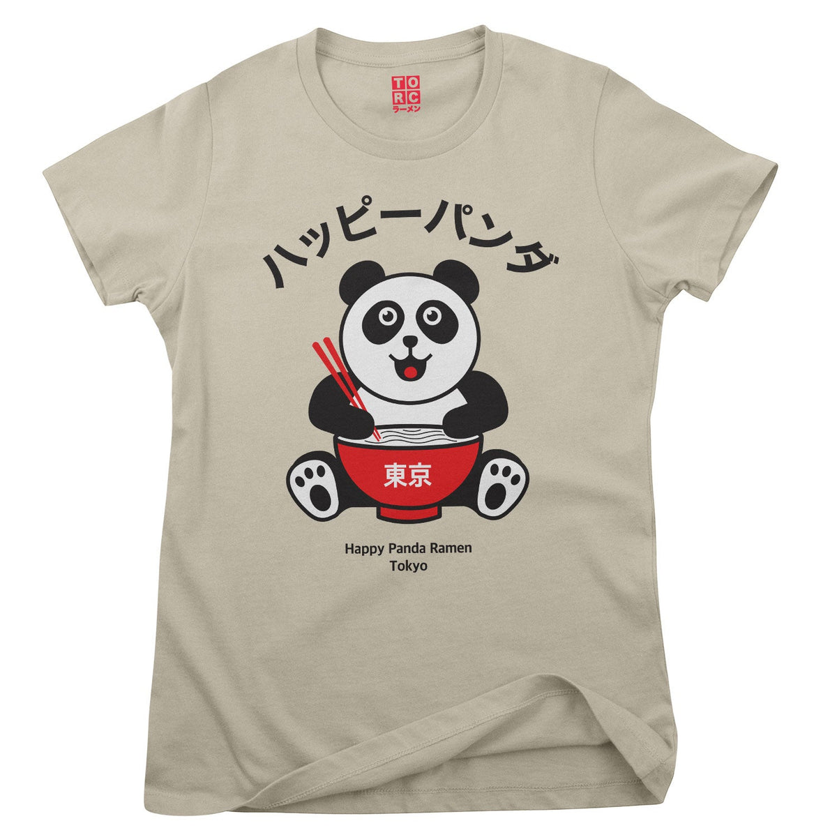 Ramen Panda Tokyo Girly Tee – T-shirt femme