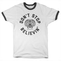 Don't Stop Believin' Circle Ringer Tee – T-shirt ringer