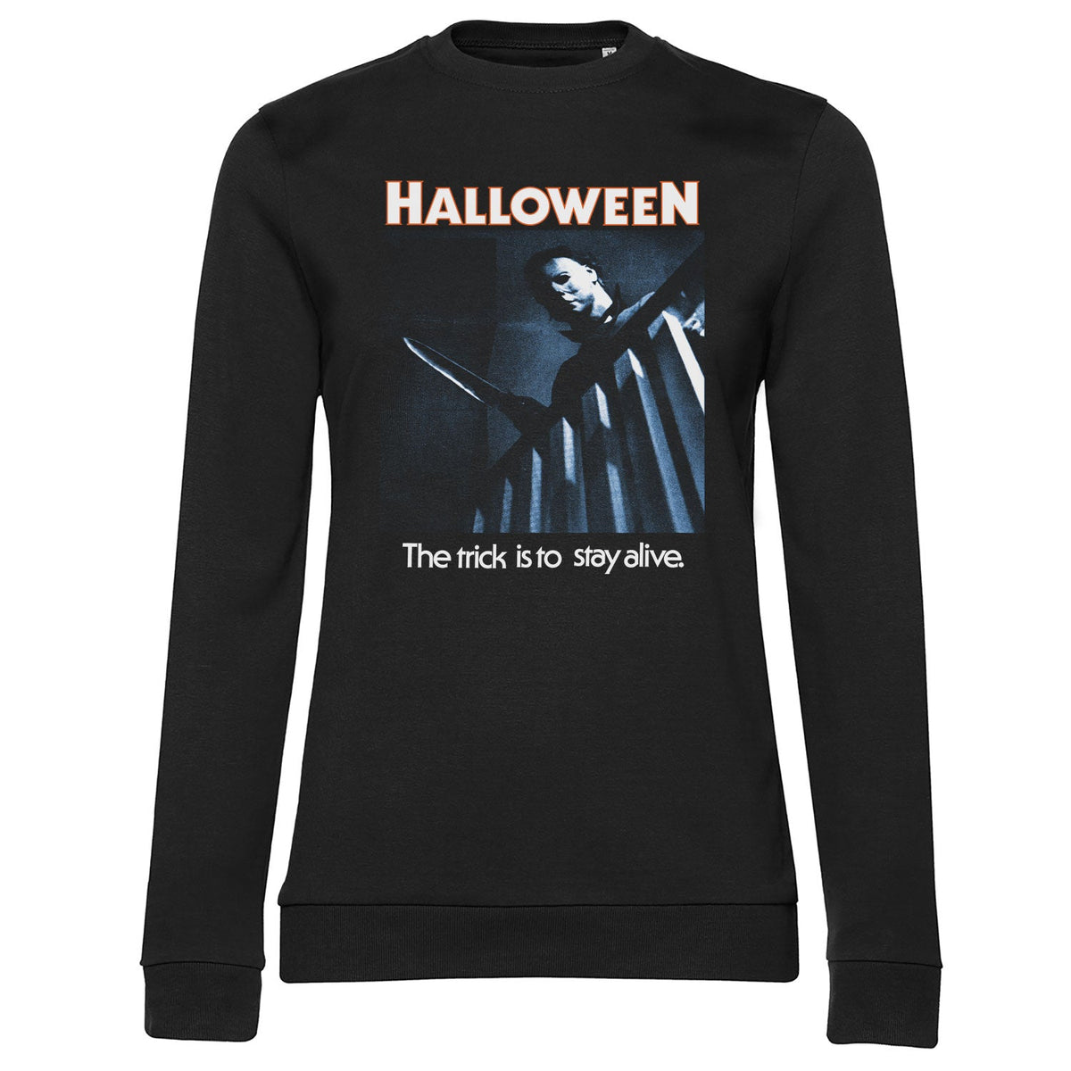 Stay Alive Halloween Girly Sweatshirt – Sweat femme