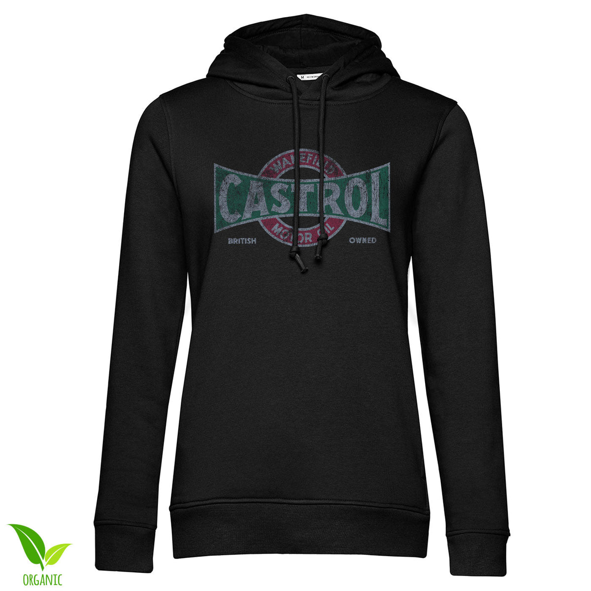 Castrol Vintage Girly Hoodie – Sweat à capuche femme