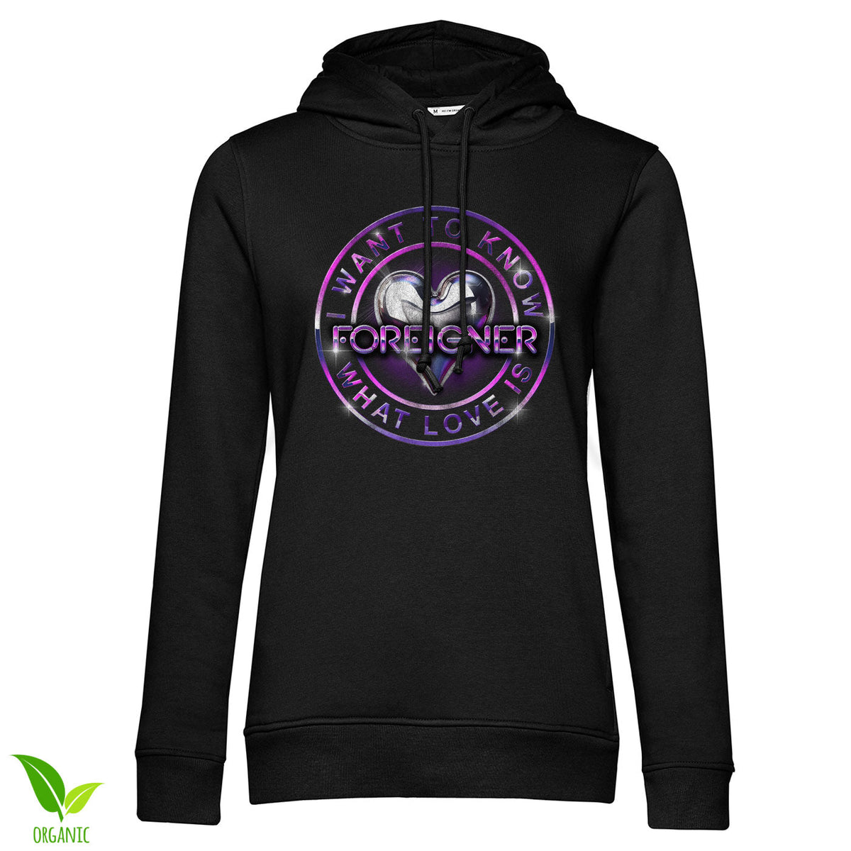 I Want To Know What Love Is Girly Hoodie – Sweat à capuche femme