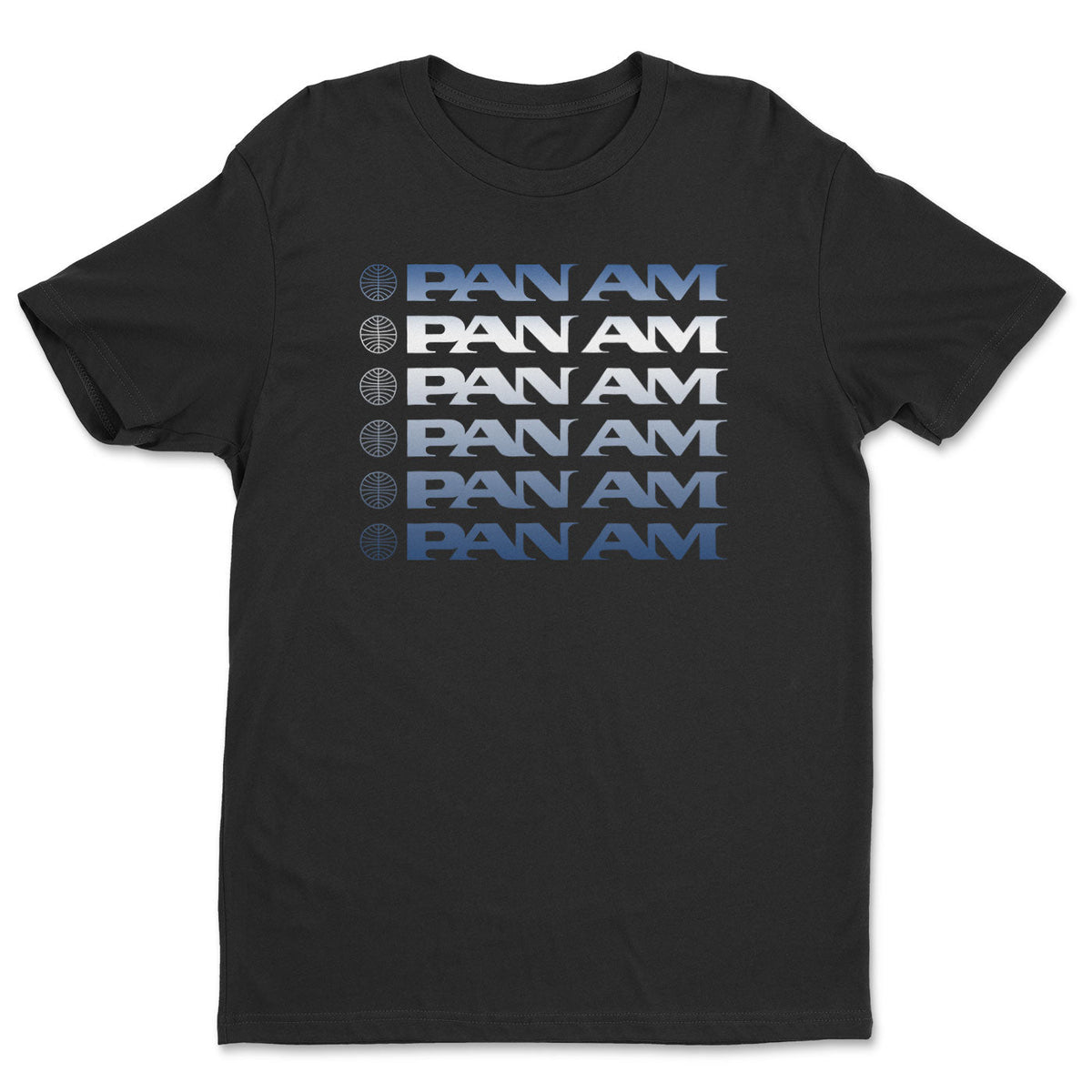 Pan-Am Stacked Logos T-Shirt – T-shirt