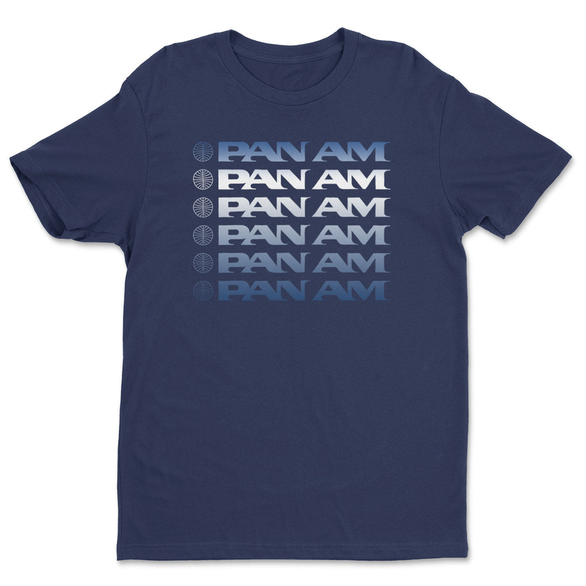 Pan-Am Stacked Logos T-Shirt – T-shirt