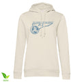 Pan American World Airlines Washed Logo Girly Hoodie – Sweat à capuche femme