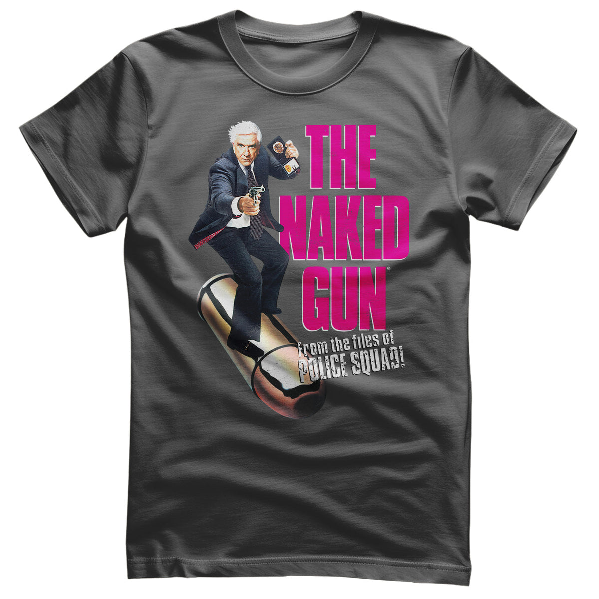 The Naked Gun (Y a-t-il un flic pour sauver la reine ?) Poster T-Shirt – T-shirt
