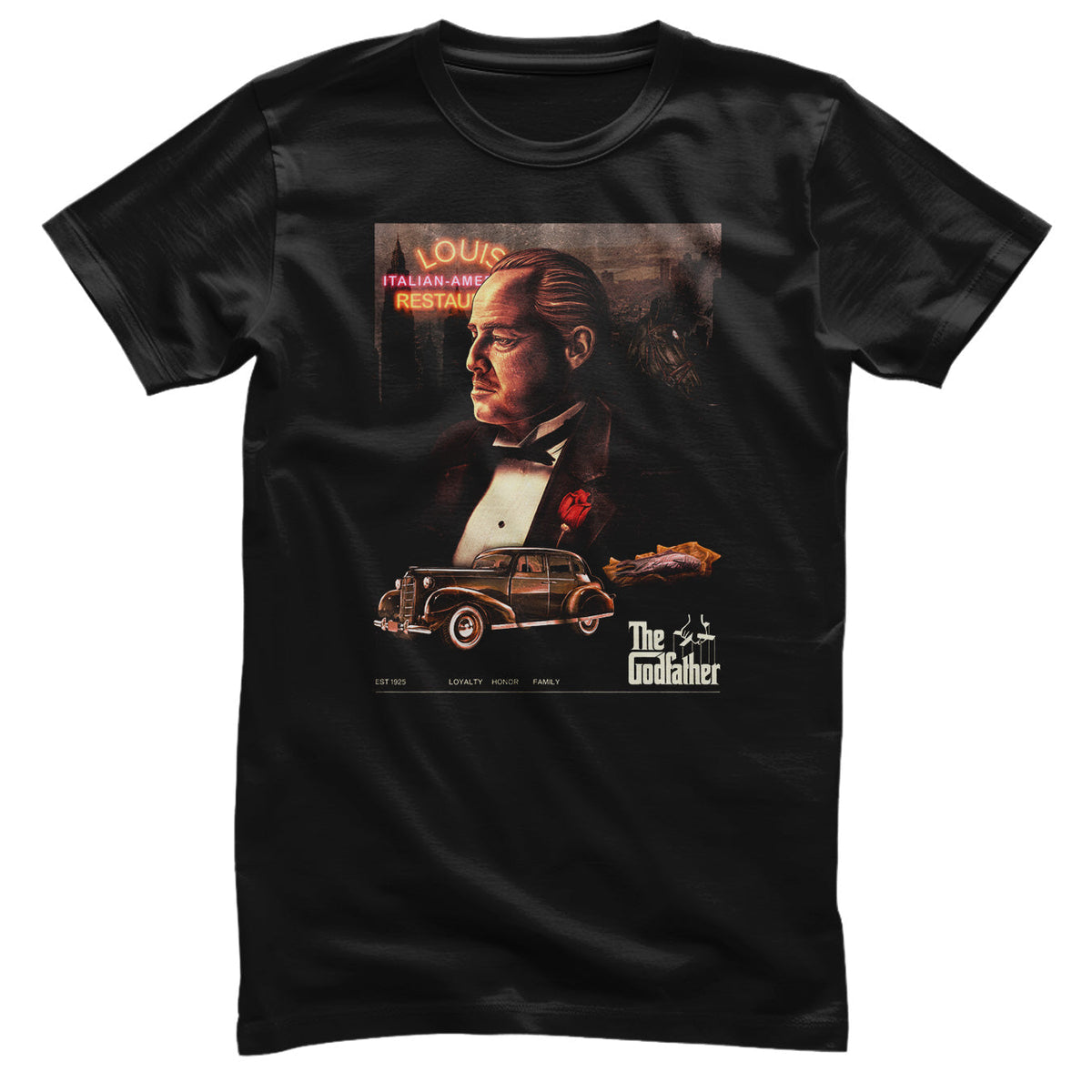 The Godfather (Le Parrain) - Retro T-Shirt – T-shirt