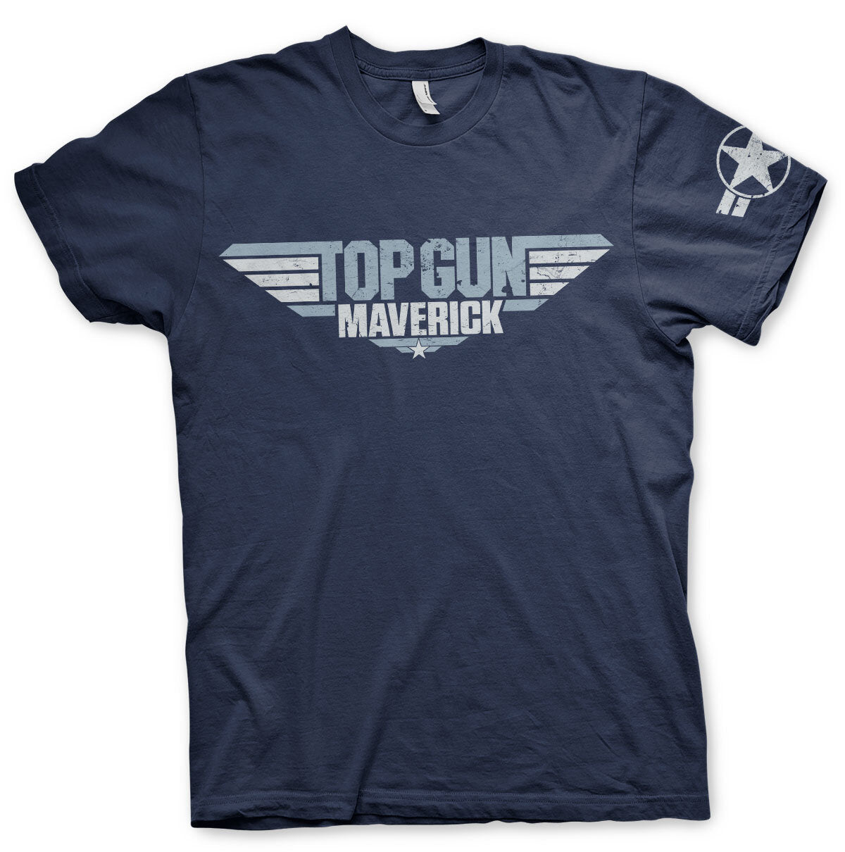 Top Gun Maverick Distressed Logo T-Shirt – T-shirt
