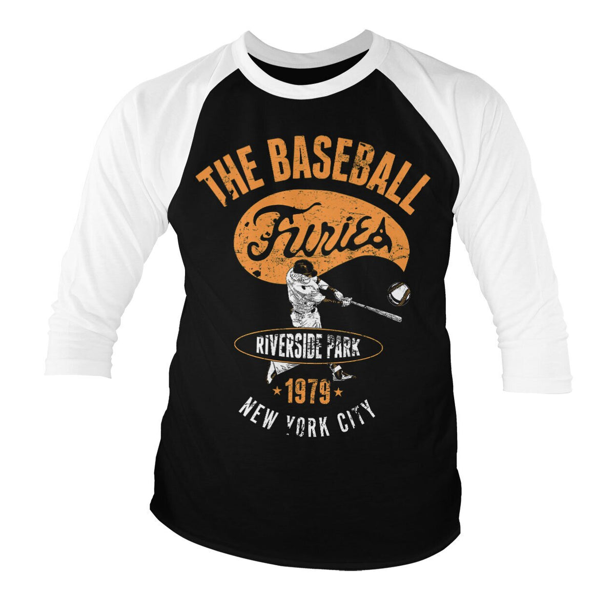 Les Guerriers de la nuit - Furies - Riverside Park Baseball 3/4 Sleeve Tee – T-shirt baseball manches 3/4