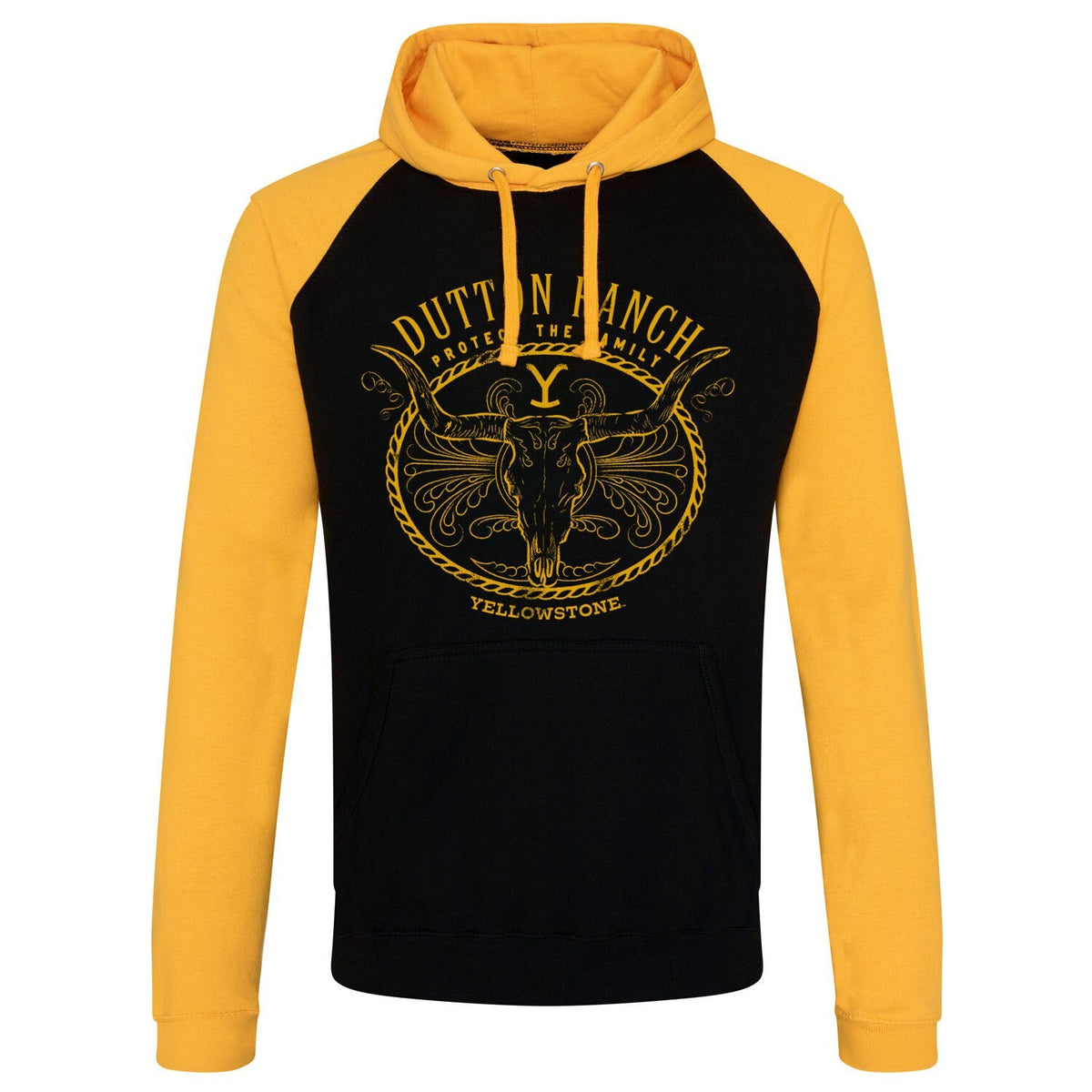 Yellowstone - Protect The Family Baseball Hoodie – Sweat à capuche baseball