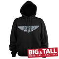 Top Gun Maverick Distressed Logo Big & Tall Hoodie – Sweat à capuche grande taille