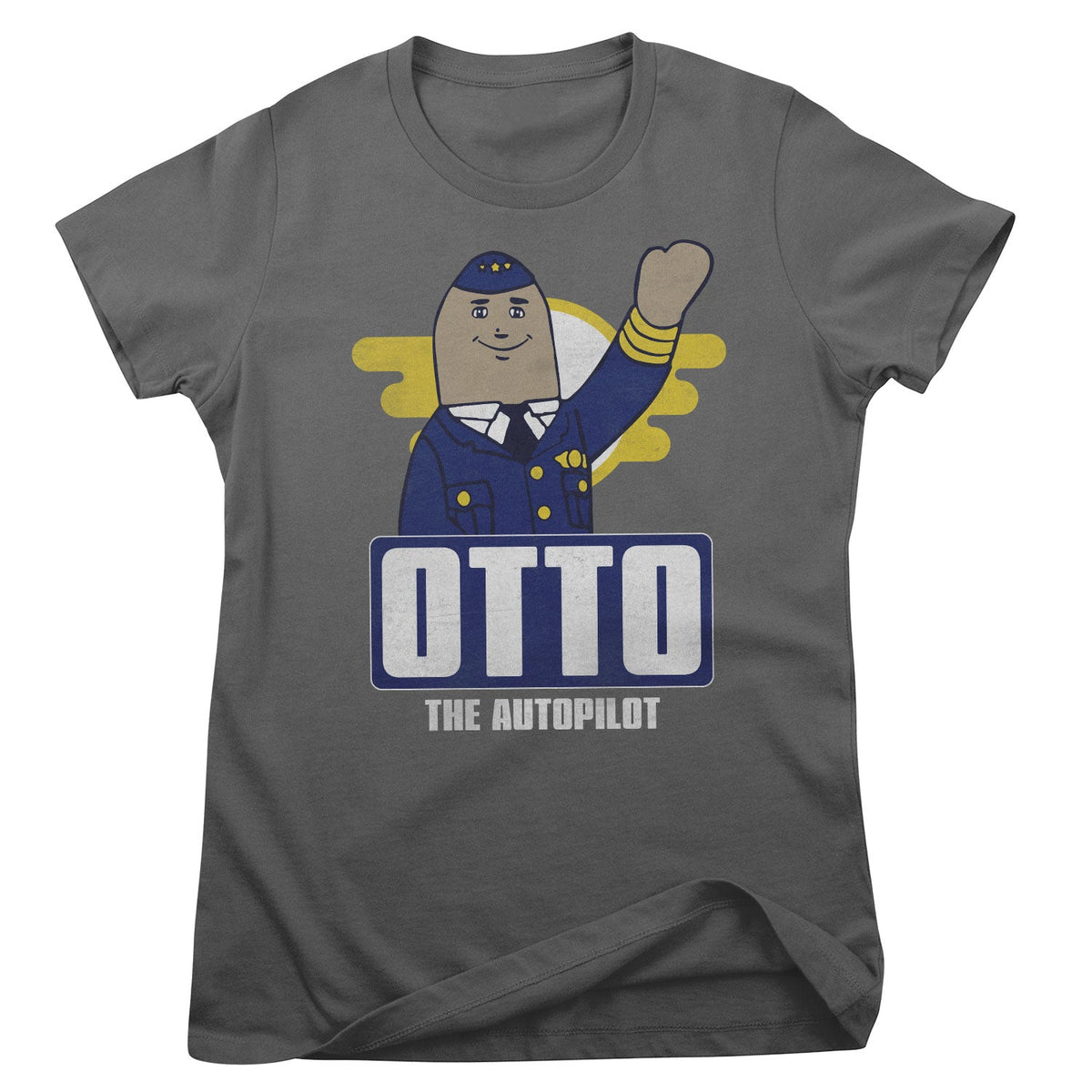 Y a-t-il un pilote dans l'avion ? - OTTO The Autopilot Girly Tee – T-shirt femme