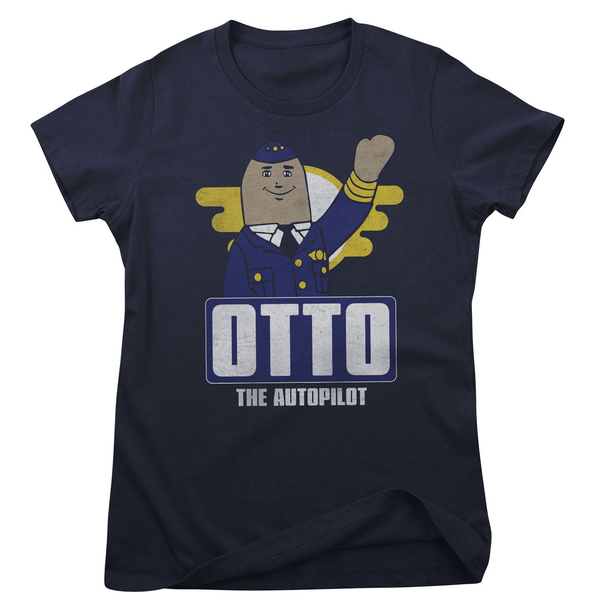 Y a-t-il un pilote dans l'avion ? - OTTO The Autopilot Girly Tee – T-shirt femme