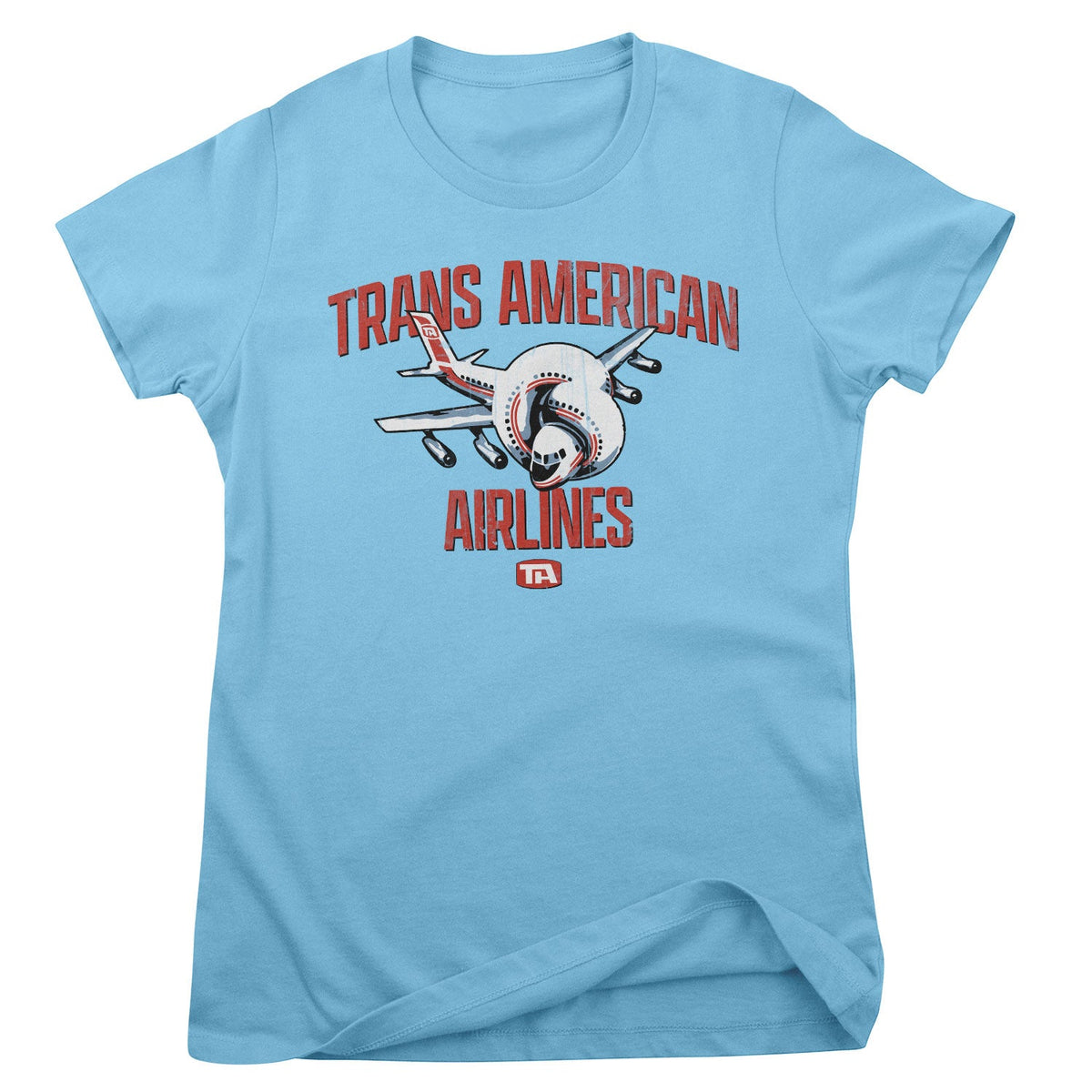 Y a-t-il un pilote dans l'avion ? - Trans American Airlines Girly Tee – T-shirt femme