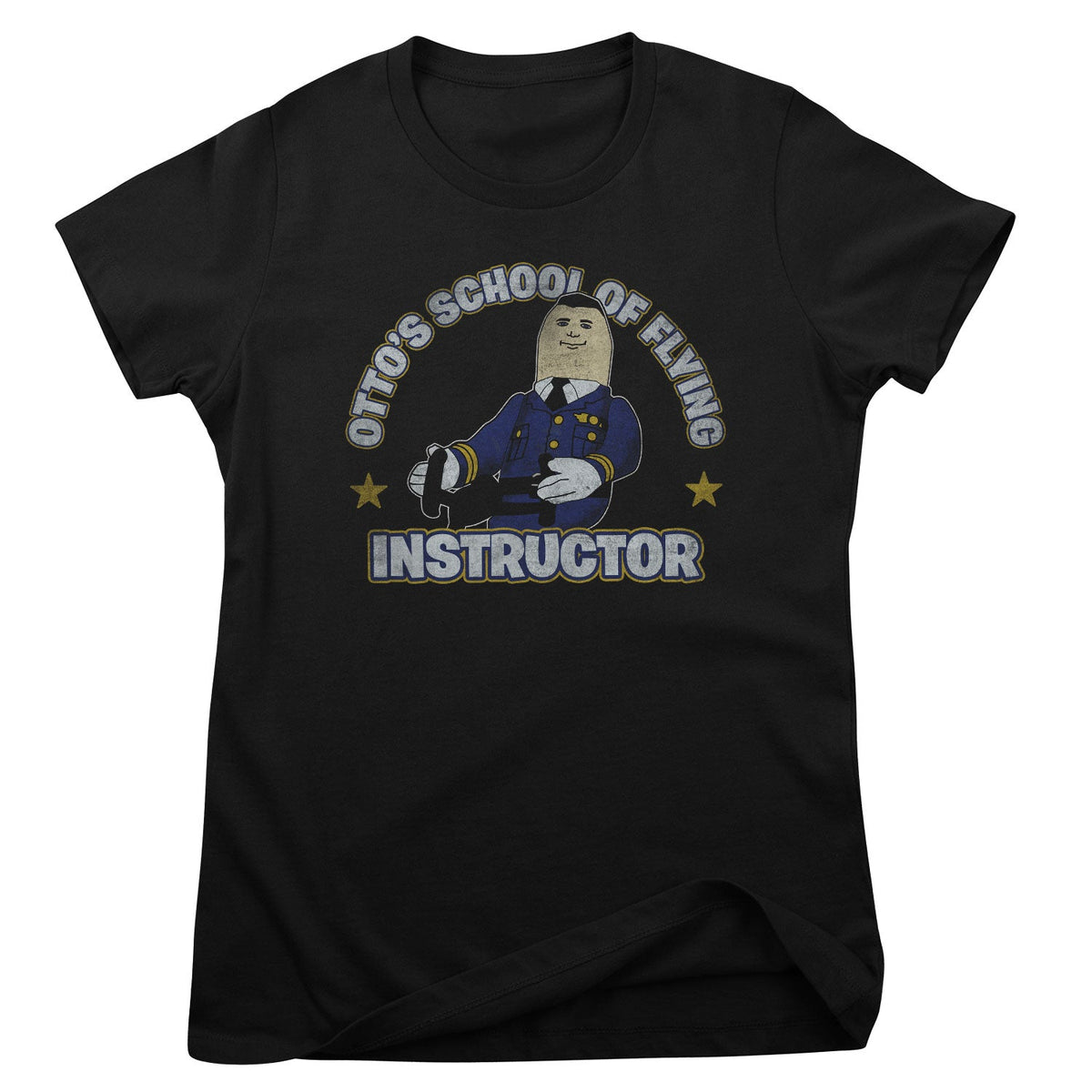 Y a-t-il un pilote dans l'avion ? - Otto's School Of Flying Girly Tee – T-shirt femme