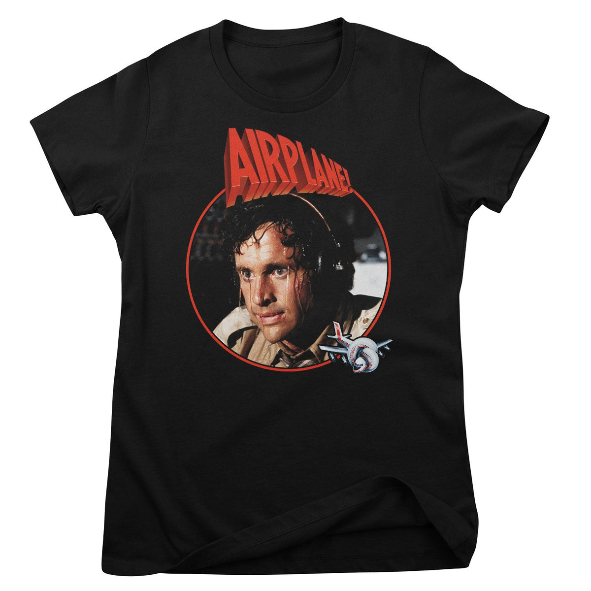 Airplane! (Y a-t-il un pilote dans l'avion ?) - Ted Striker Girly Tee – T-shirt femme