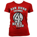 Présentateur vedette - San Diego Channel 4 Girly T-Shirt – T-shirt femme