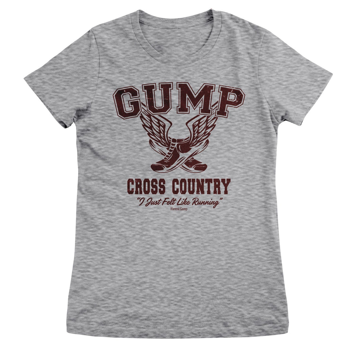Forrest Gump - Cross Country Girly Tee – T-shirt femme
