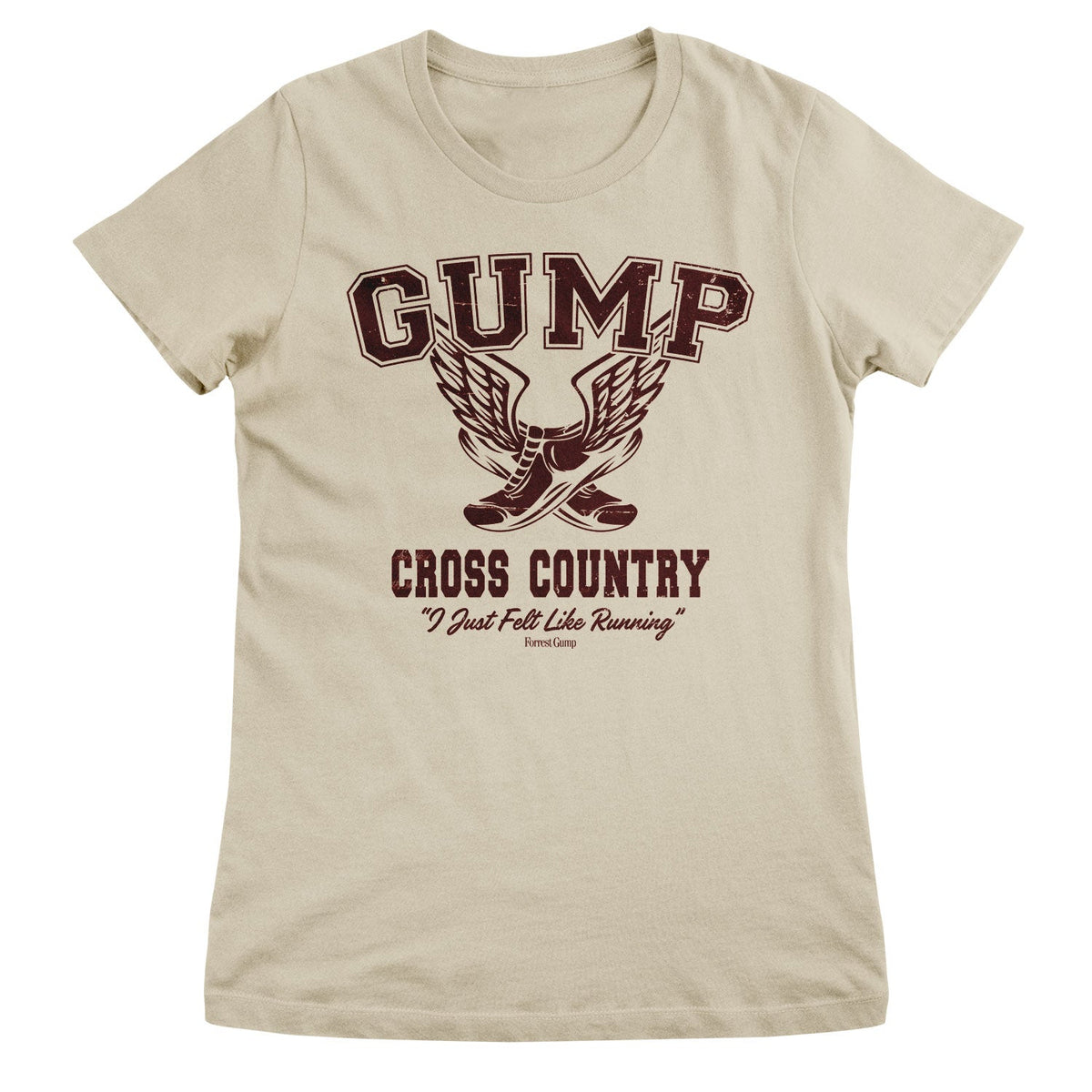 Forrest Gump - Cross Country Girly Tee – T-shirt femme