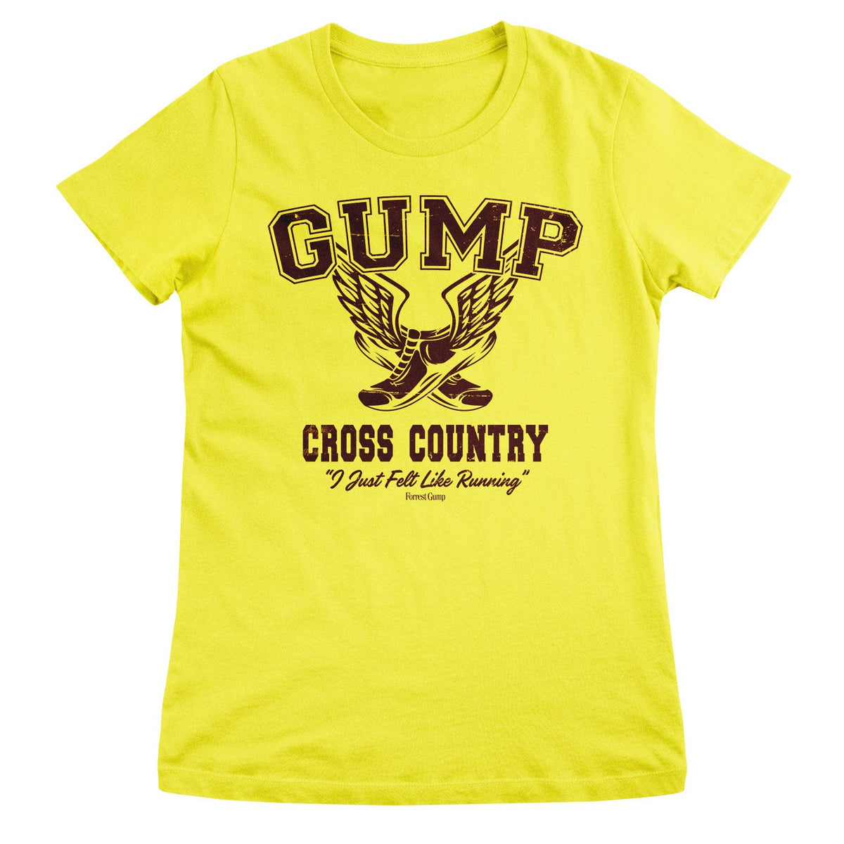 Forrest Gump - Cross Country Girly Tee – T-shirt femme