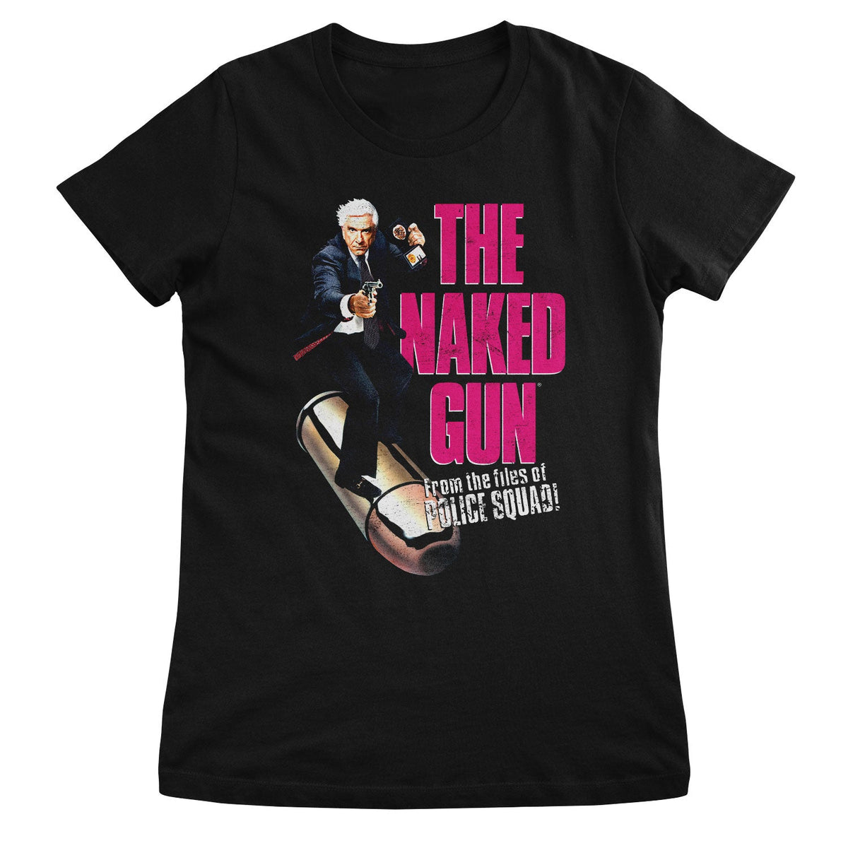 The Naked Gun (Y a-t-il un flic pour sauver la reine ?) Poster Girly Tee – T-shirt femme