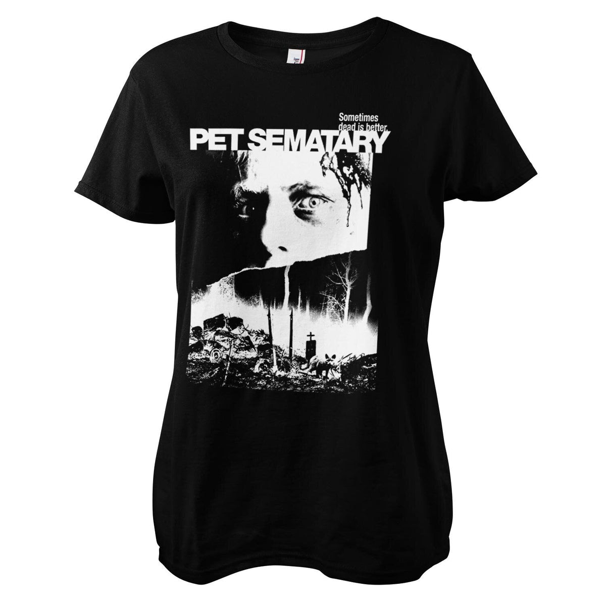 Pet Sematary (Simetierre) Poster Girly Tee – T-shirt femme