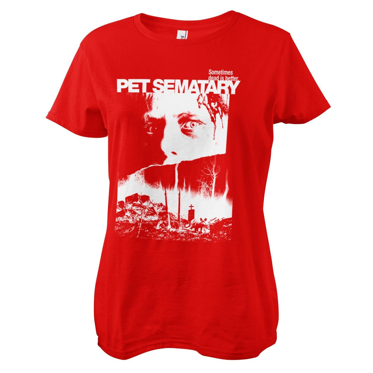 Pet Sematary (Simetierre) Poster Girly Tee – T-shirt femme