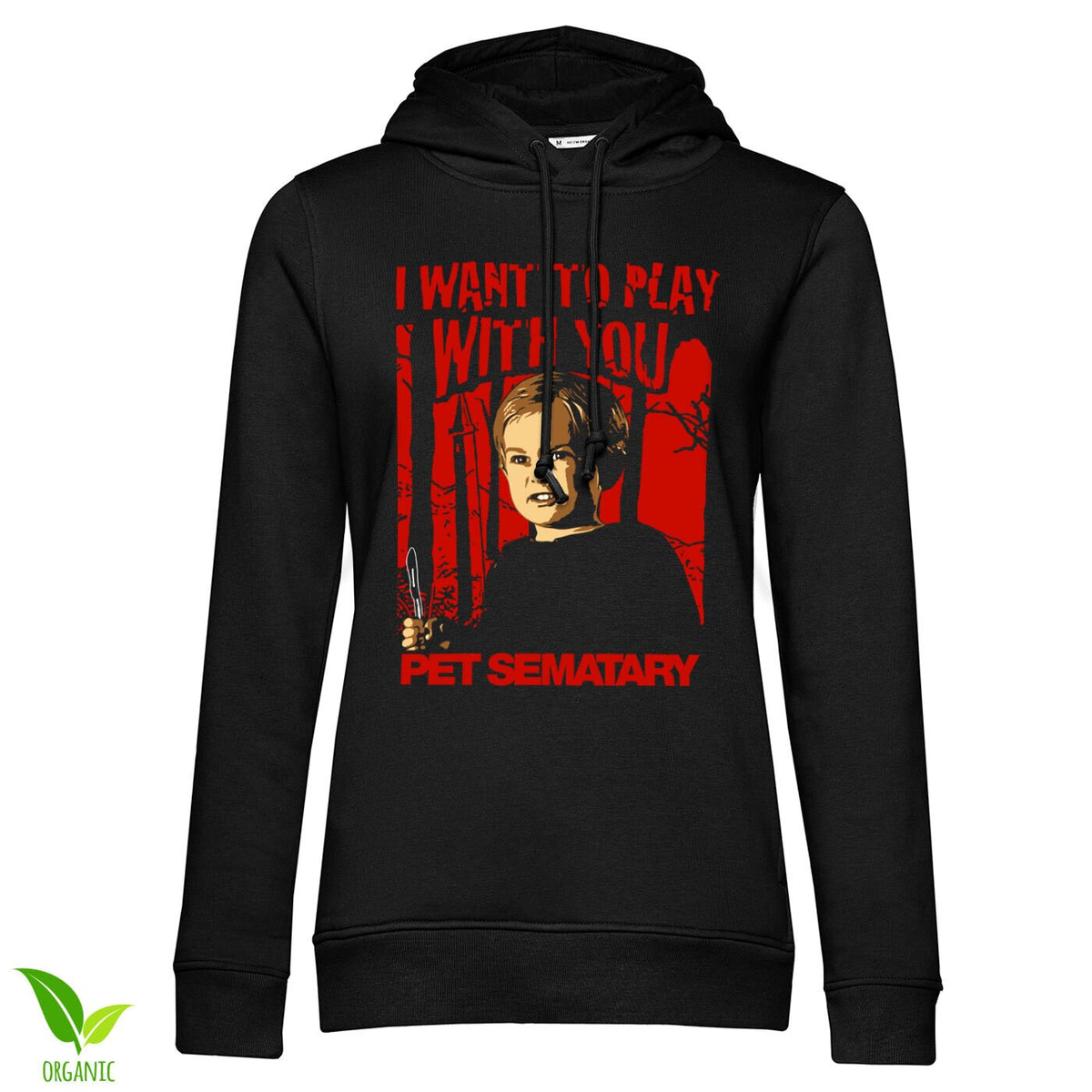 Simetierre - I Want To Play With You Girls Hoodie – Sweat à capuche femme