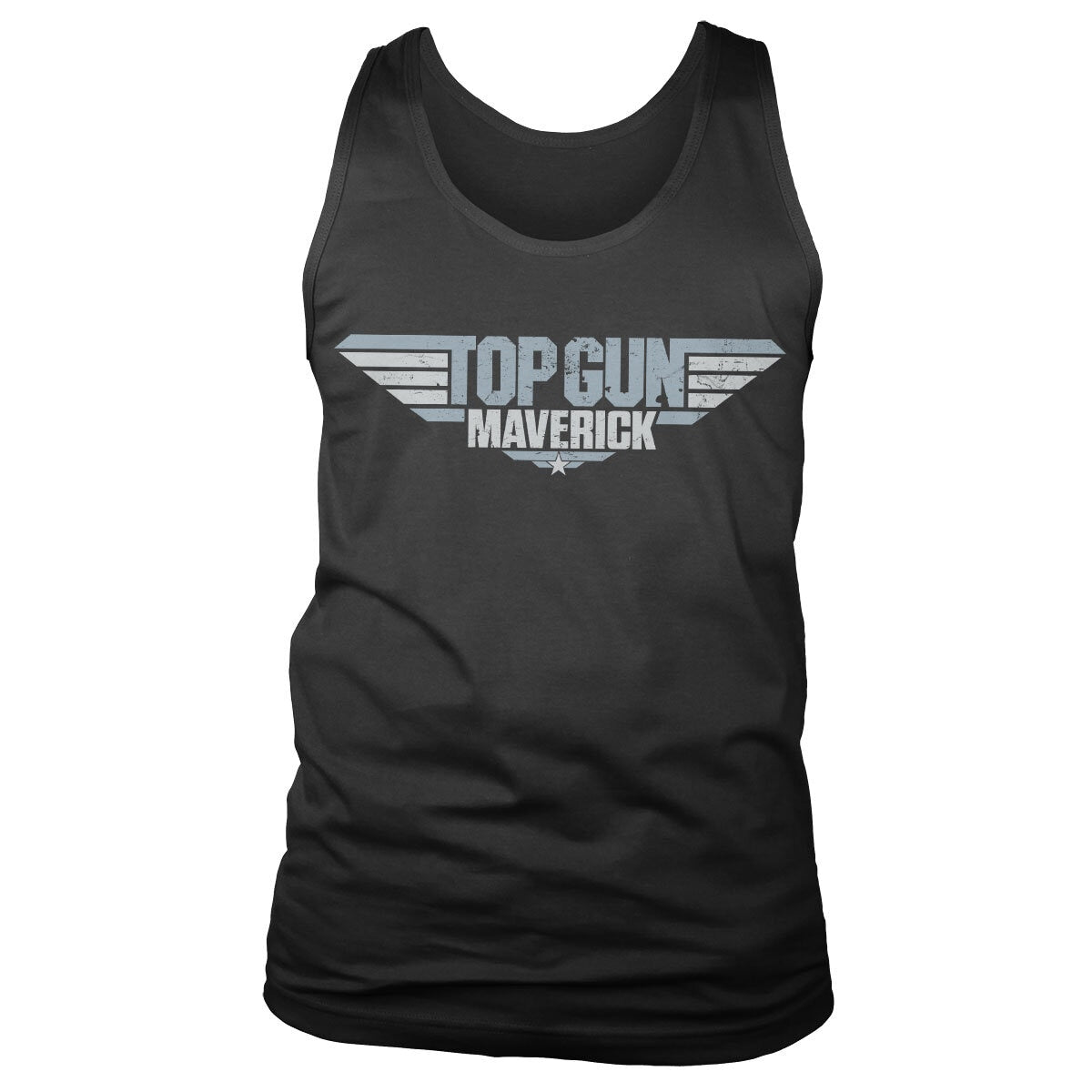 Top Gun Maverick Distressed Logo Tank Top – Débardeur