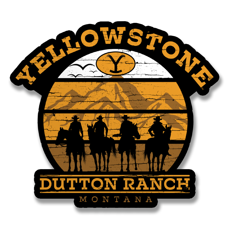 Yellowstone Cowboys Sticker – Sticker