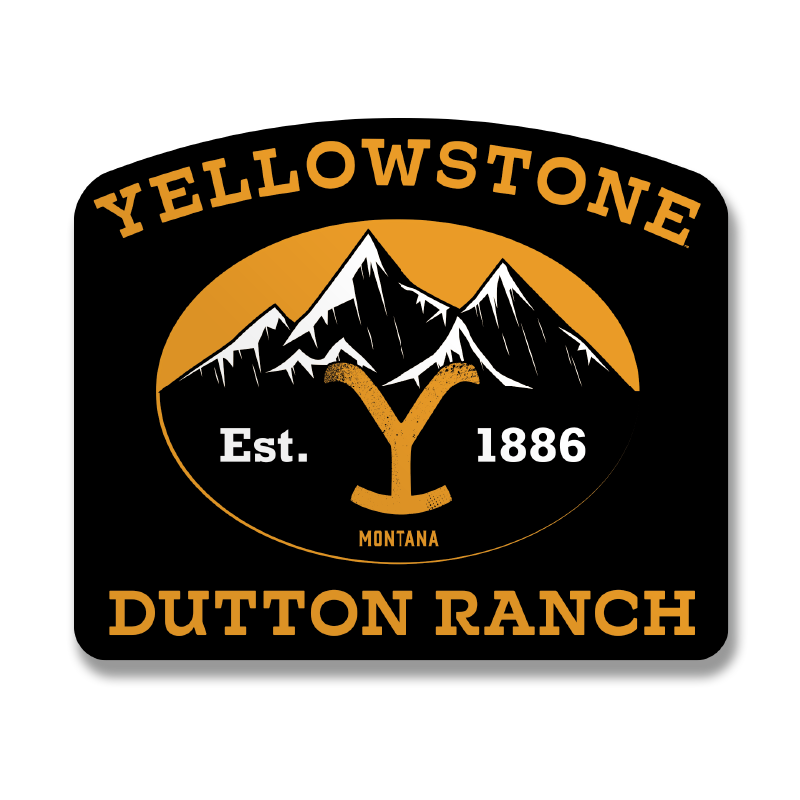 Dutton Ranch Established 1886 Sticker – Sticker