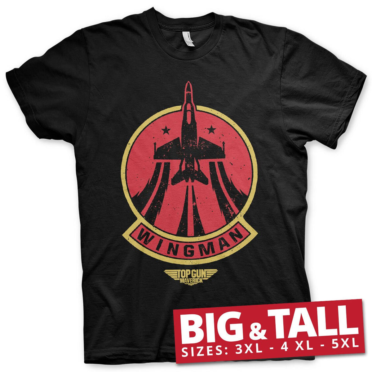 Top Gun Maverick Wingman Big & Tall T-Shirt – T-shirt grande taille