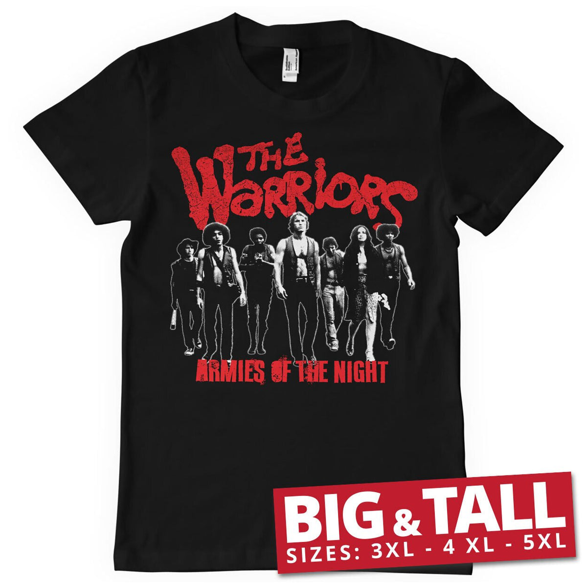 The Warriors (Les Guerriers de la nuit) - Armies Of The Night Big & Tall T-Shirt – T-shirt grande taille