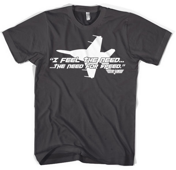Top Gun - I Feel The Need For Speed T-Shirt – T-shirt