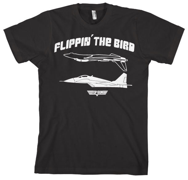 Top Gun - Flippin´ The Bird T-Shirt – T-shirt