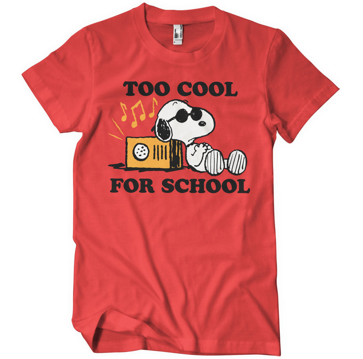 Snoopy - Too Cool For School T-Shirt – T-shirt