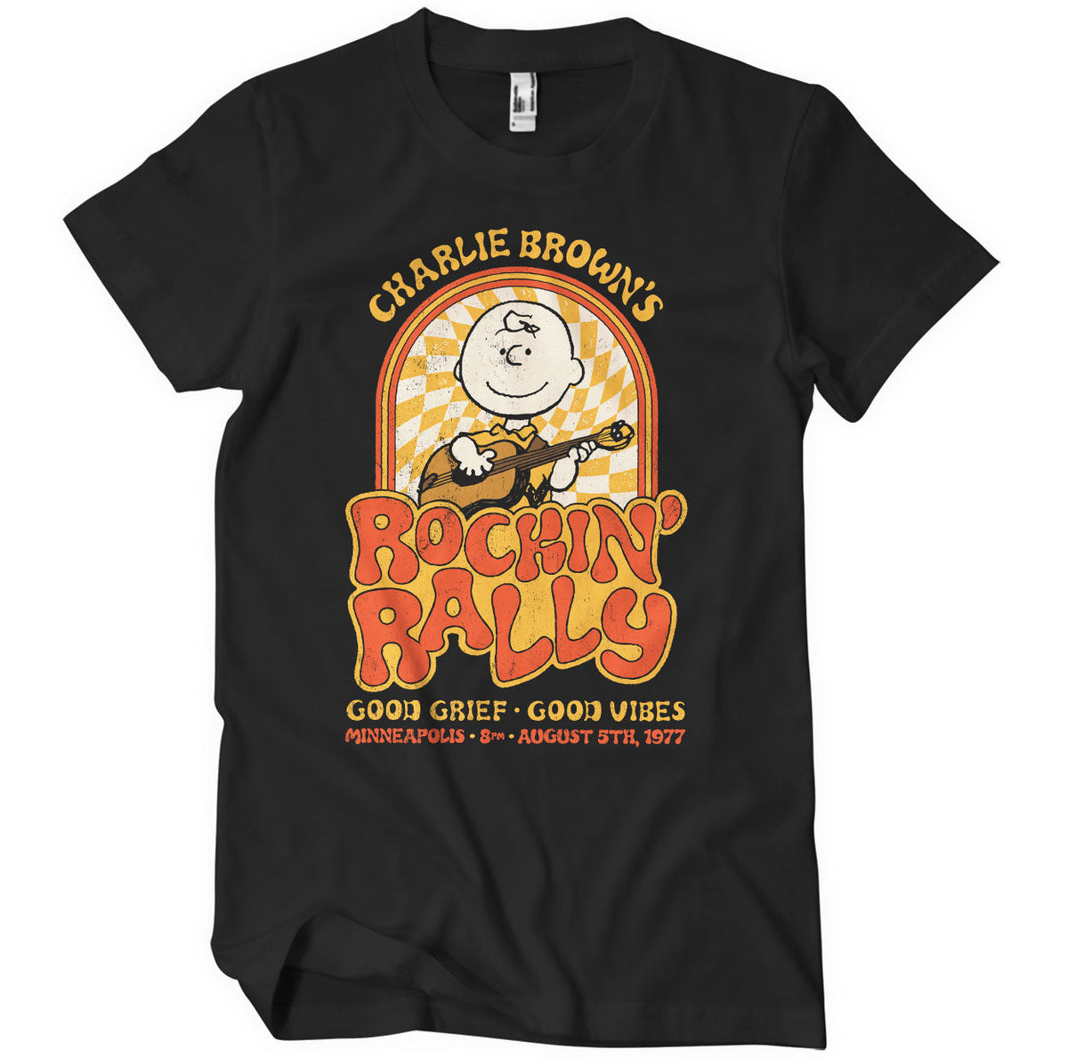 Snoopy - Charlie Browns Rockin Rally T-Shirt – T-shirt