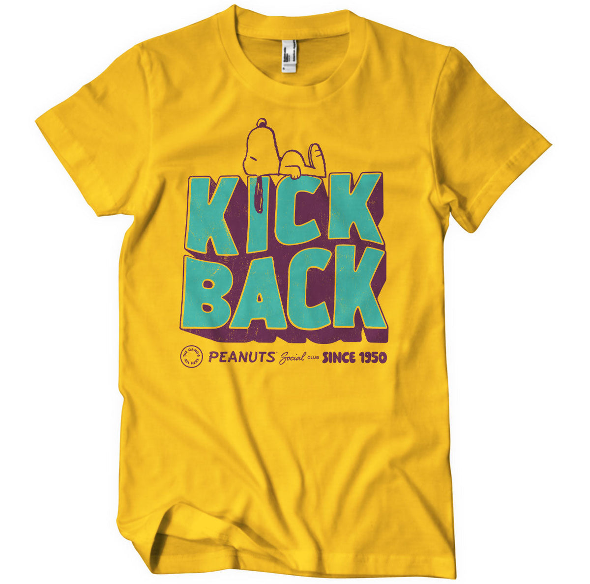 Peanuts (Snoopy) - Kick Back Social Club T-Shirt – T-shirt