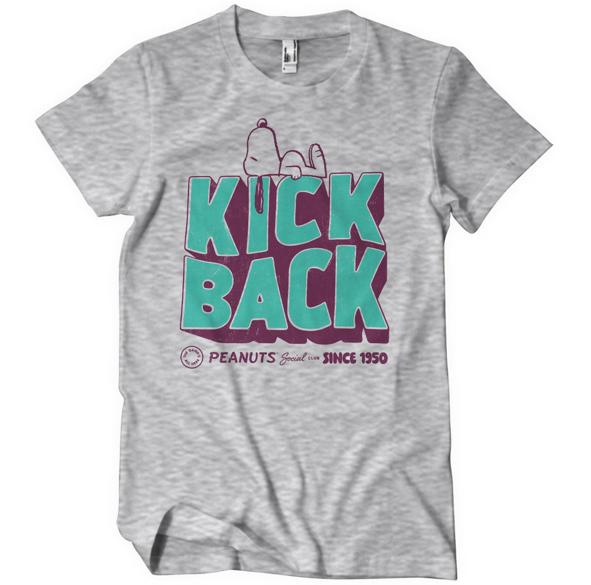 Peanuts (Snoopy) - Kick Back Social Club T-Shirt – T-shirt