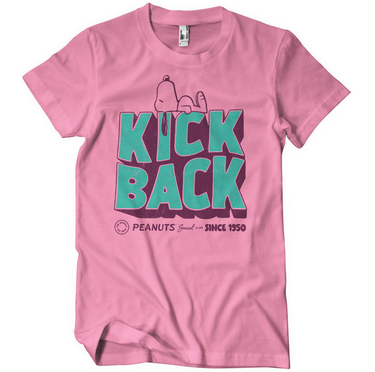 Peanuts (Snoopy) - Kick Back Social Club T-Shirt – T-shirt