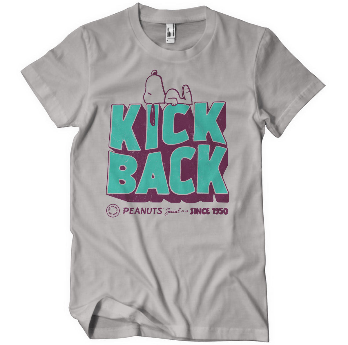 Peanuts (Snoopy) - Kick Back Social Club T-Shirt – T-shirt
