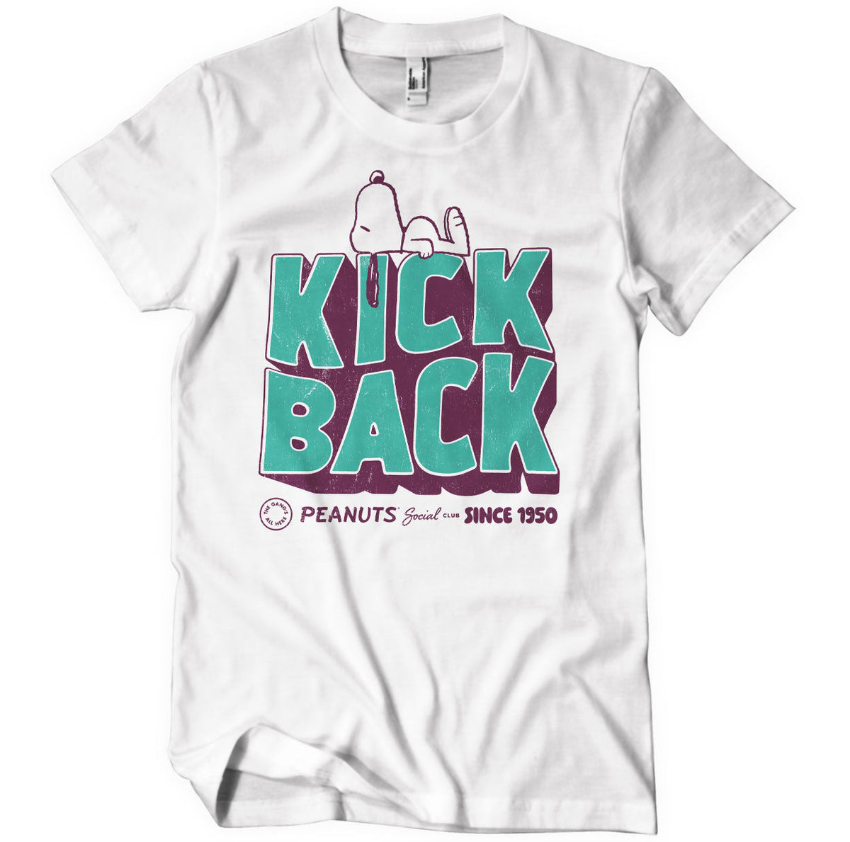 Peanuts (Snoopy) - Kick Back Social Club T-Shirt – T-shirt